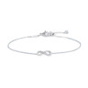 Bracciale Donna Marlù Sparkles 31br0017-w Acciaio Zirconi Infinito