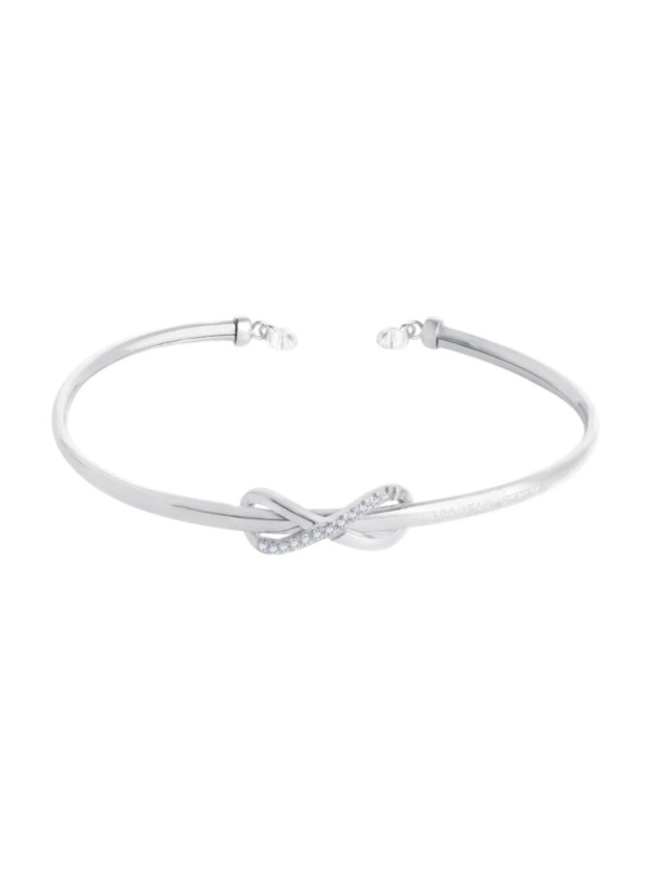 Bracciale Donna Marlù Sparkles Rigido 31br0020-w Zirconi Infinito