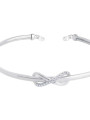 Bracciale Donna Marlù Sparkles Rigido 31br0020-w Zirconi Infinito