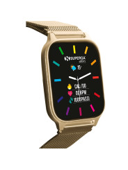 Orologio Smartwatch Superga Donna Ink SW-STC012 Cassa Alluminio Oro Giallo 42mm
