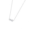 Collana Donna Marlù in Acciaio con infinito e zirconi 31CN0008-W