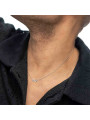 Collana Donna Marlù in Acciaio con infinito e zirconi 31CN0008-W