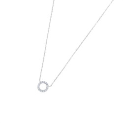 copy of Collana Donna Marlù in Acciaio con infinito e zirconi 31CN0008-W