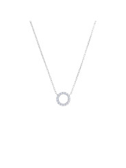 copy of Collana Donna Marlù in Acciaio con infinito e zirconi 31CN0008-W