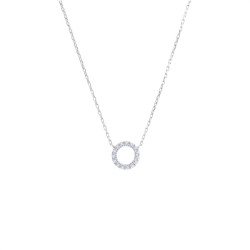 copy of Collana Donna Marlù in Acciaio con infinito e zirconi 31CN0008-W