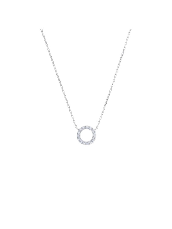 copy of Collana Donna Marlù in Acciaio con infinito e zirconi 31CN0008-W