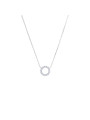copy of Collana Donna Marlù in Acciaio con infinito e zirconi 31CN0008-W