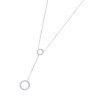 copy of copy of Collana Donna Marlù in Acciaio con infinito e zirconi 31CN0008-W