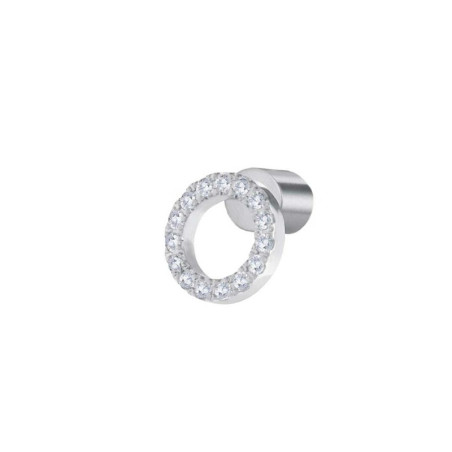 copy of copy of copy of Monorecchino Donna Marlù in acciaio a cerchio 28,50mm con zirconi 31OR0027-W