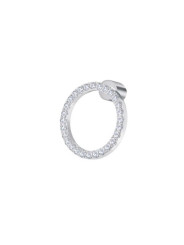 copy of copy of copy of copy of Monorecchino Donna Marlù in acciaio a cerchio 28,50mm con zirconi 31OR0027-W