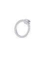 copy of copy of copy of copy of Monorecchino Donna Marlù in acciaio a cerchio 28,50mm con zirconi 31OR0027-W