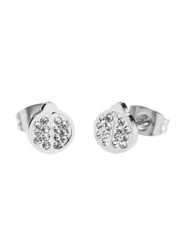 Orecchini Donna Marlù 18OR026 Coccinella con strass