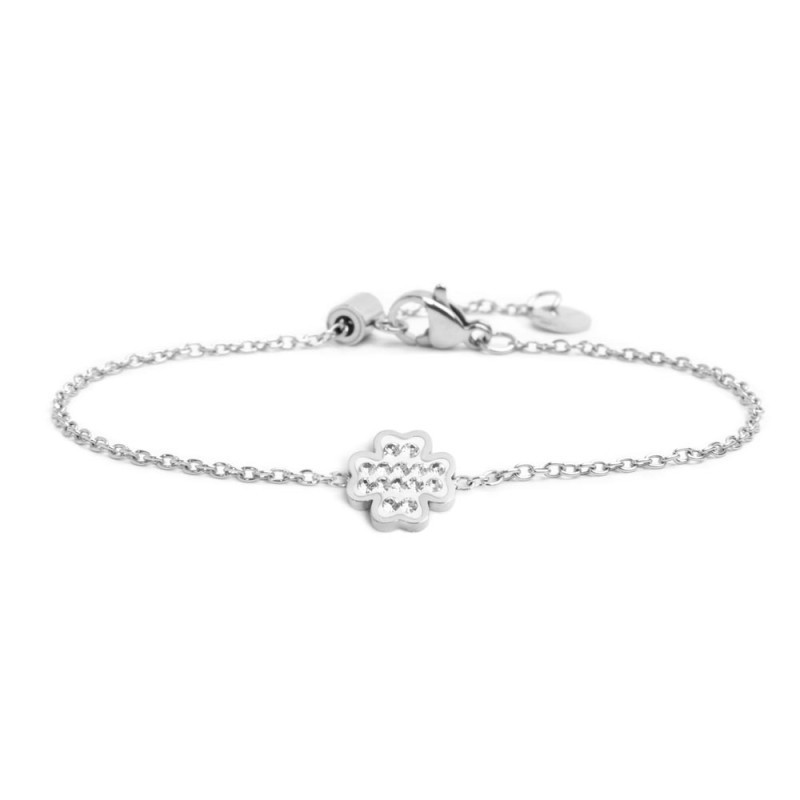 Bracciale Donna Marlù 18BR053 quadrifoglio con cristalli Bracciale Donna Marlù 18BR053 quadrifoglio con cristalli