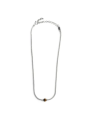 Collana Uomo Marlù catena snake in acciaio e occhio di tigre 13CO0153-M