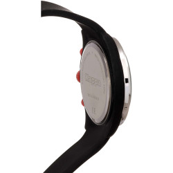 Orologio Cronografo Unisex Kappa KW-049 Cinturino in Silicone Nero Cassa 45mm