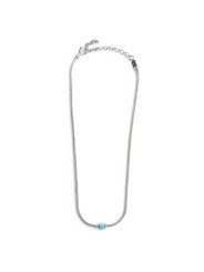 copy of copy of Collana Uomo Marlù catena snake in acciaio e occhio di tigre 13CO0153-M