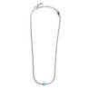 copy of copy of Collana Uomo Marlù catena snake in acciaio e occhio di tigre 13CO0153-M