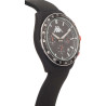 Orologio Cronografo Unisex Kappa KW-049 Cinturino in Silicone Nero Cassa 45mm