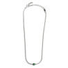 copy of copy of copy of Collana Uomo Marlù catena snake in acciaio e occhio di tigre 13CO0153-M