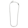 copy of copy of copy of copy of Collana Uomo Marlù catena snake in acciaio e occhio di tigre 13CO0153-M