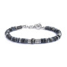 copy of copy of copy of copy of copy of copy of Collana Uomo Marlù catena snake in acciaio e occhio di tigre 13CO0153-M