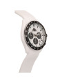 Orologio Cronografo Unisex Kappa KW-035 Cinturino in Silicone Bianco Cassa 45mm