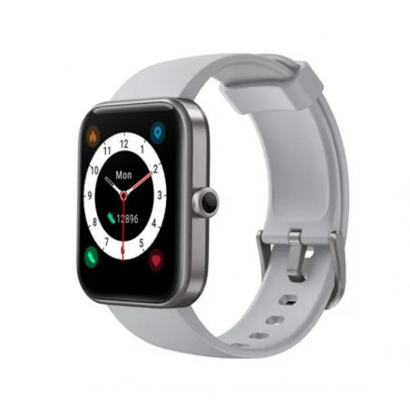 Orologio Smartwatch Uomo Smarty 2.0 SW098C Display Amoled Cintuirino Silicone Grigio
