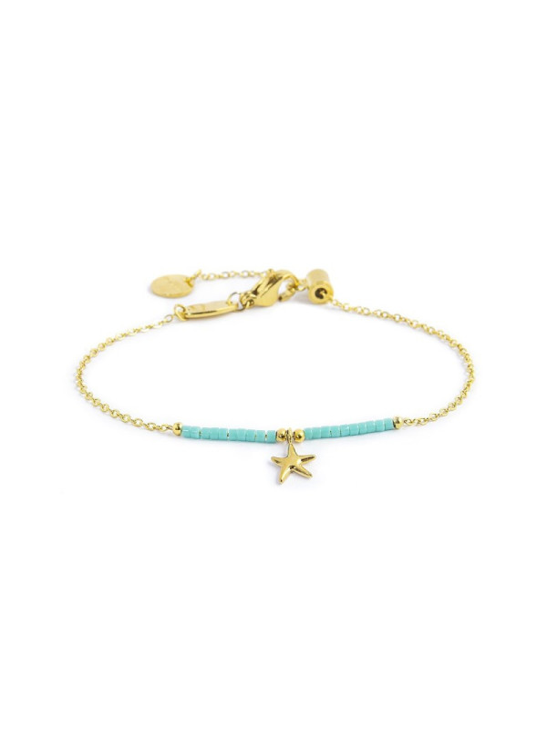 Bracciale Unisex Marlù stella marina e myuki 18BR189G-T