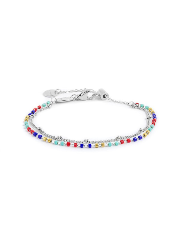 Bracciale Unisex Marlù 18BR191-RGB catena grumetta e myuki