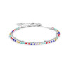 copy of copy of copy of Bracciale Donna Maralù Tennis 31BR0007G-W Sparkles Colorful in Acciaio Pvd Oro