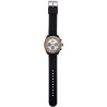 Orologio Cronografo Unisex Kappa KW-048 Cinturino in Silicone Nero Cassa 45mm
