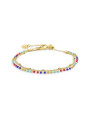 Bracciale Unisex Marlù 18BR191-T catena grumetta e myuki turchese