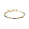 copy of copy of copy of copy of copy of Bracciale Donna Maralù Tennis 31BR0007G-W Sparkles Colorful in Acciaio Pvd Oro