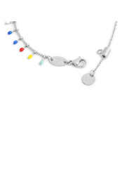 copy of copy of copy of copy of copy of copy of Bracciale Donna Maralù Tennis 31BR0007G-W Sparkles Colorful in Acciaio Pvd Oro