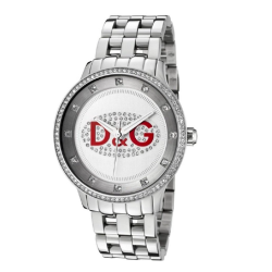 Orologio Solo Tempo Donna D&G Prime Time DW0144 in Acciaio Silver Cassa 40 mm