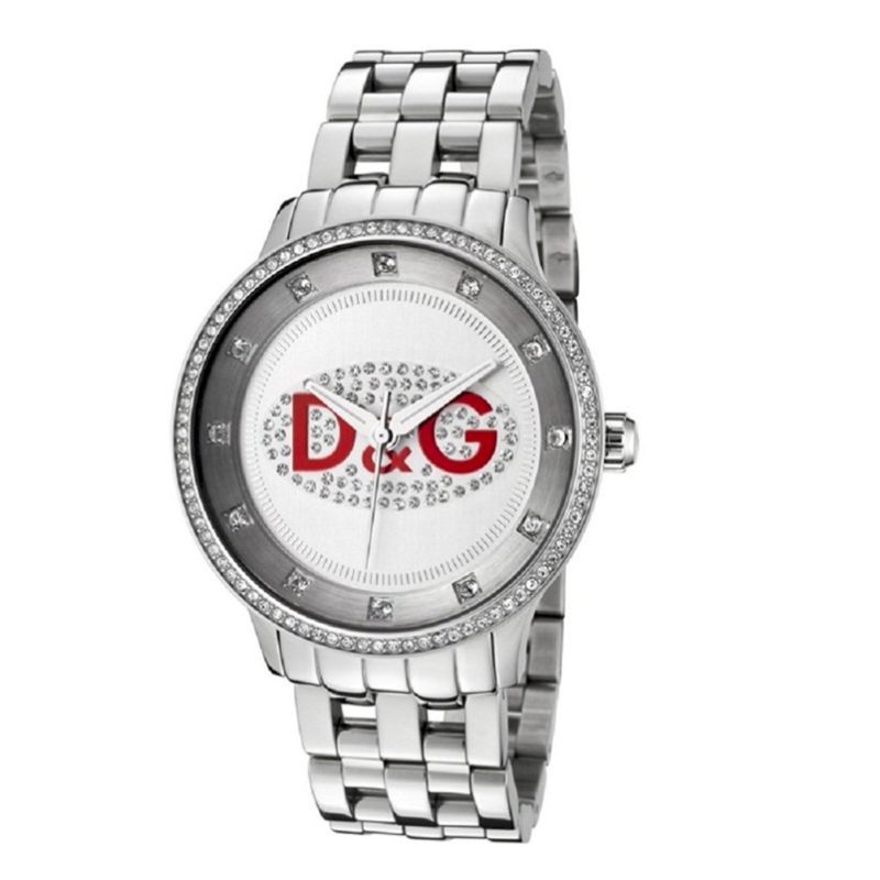 Orologio Solo Tempo Donna D&G Prime Time DW0144 in Acciaio Silver Cassa 40 mm Orologio Solo Tempo Donna D&G Prime Time DW0144 in Acciaio Silver Cassa 40 mm