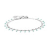 Bracciale Unisex Marlù 18BR192-T con pendenti smaltati turchese