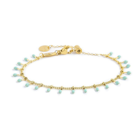 Bracciale Unisex Marlù 18BR192G-T con pendenti smaltati