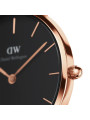 Orologio Solo Tempo Donna Daniel Wellington DW00100307 in Acciaio 316L Nero 36mm