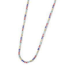 Collana Donna Marlù 18CN096-RGB catena grumetta e miyuki