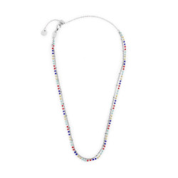 Collana Donna Marlù 18CN096-RGB catena grumetta e miyuki