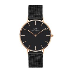Orologio Solo Tempo Donna Daniel Wellington DW00100307 in Acciaio 316L Nero 36mm