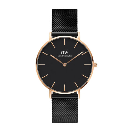 Orologio Solo Tempo Donna Daniel Wellington DW00100307 in Acciaio 316L Nero 36mm