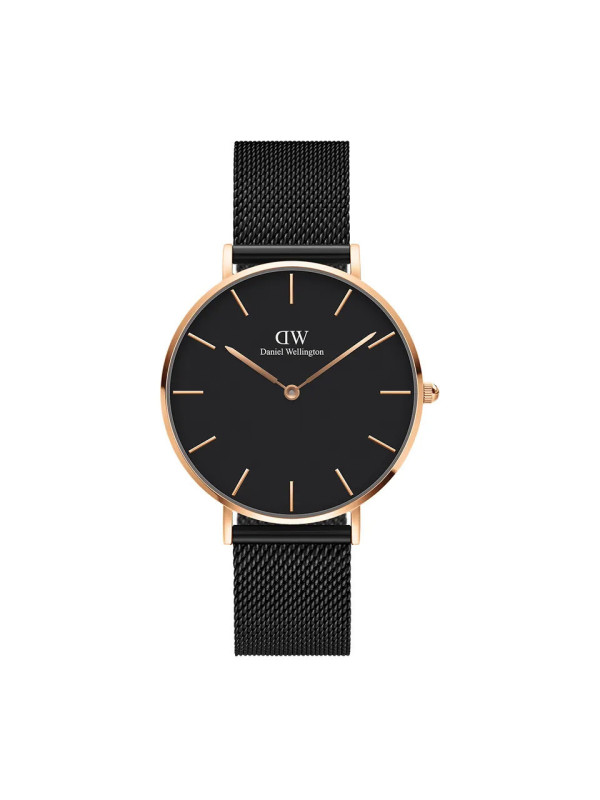 Orologio Solo Tempo Donna Daniel Wellington DW00100307 in Acciaio 316L Nero 36mm