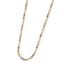 Collana Donna Marlù 18CN096G-RGB catena grumetta e miyuki