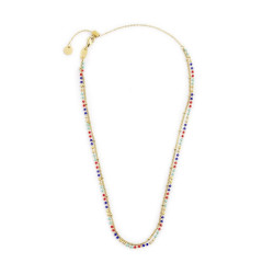 Collana Donna Marlù 18CN096G-RGB catena grumetta e miyuki