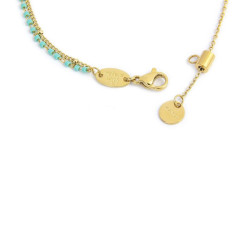 Collana Donna Marlù 18CN096G-T catena grumetta e miyuki