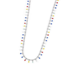Collana Donna Marlù 18CN096G-T catena grumetta e miyuki