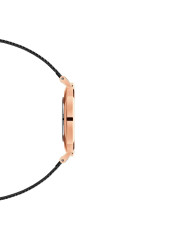 Orologio Solo Tempo Donna Daniel Wellington DW00100307 in Acciaio 316L Nero 36mm