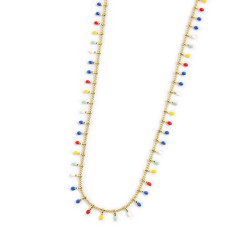 Collana Donna Marlù 18CN097G-RGB pendenti smaltati